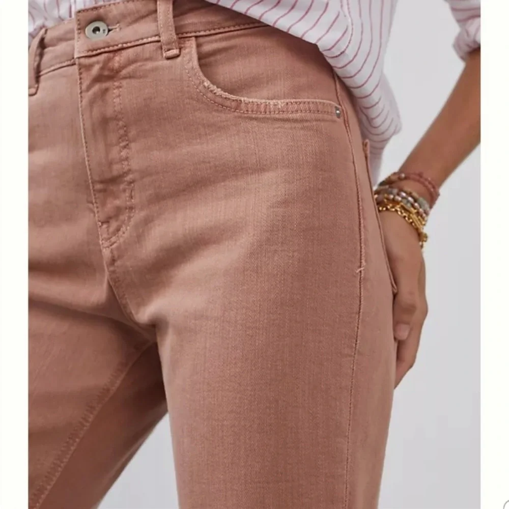 Anthropologie NWT Pilcro The Vintage Straight Jeans Size 31 High Rise, $148 - Picture 6 of 16